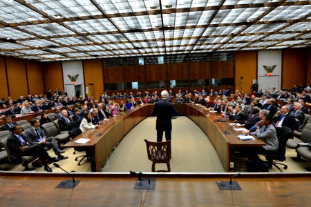 Secretary Kerry Delivers Remarks at the 2016 Global Chiefs… photo