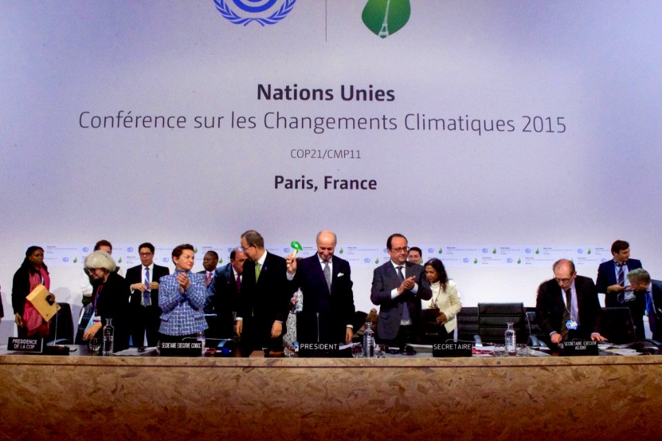 French Foreign Minister Fabius Bangs Down the Gavel After … 