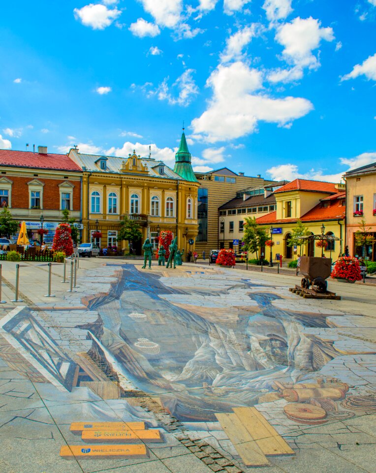 Tourism wieliczka street