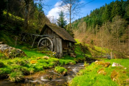 Watermill in Black forest,Germany photo
