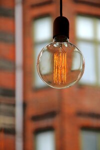 Pear lamp bulbs photo