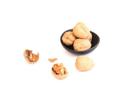 Nuts broken photo