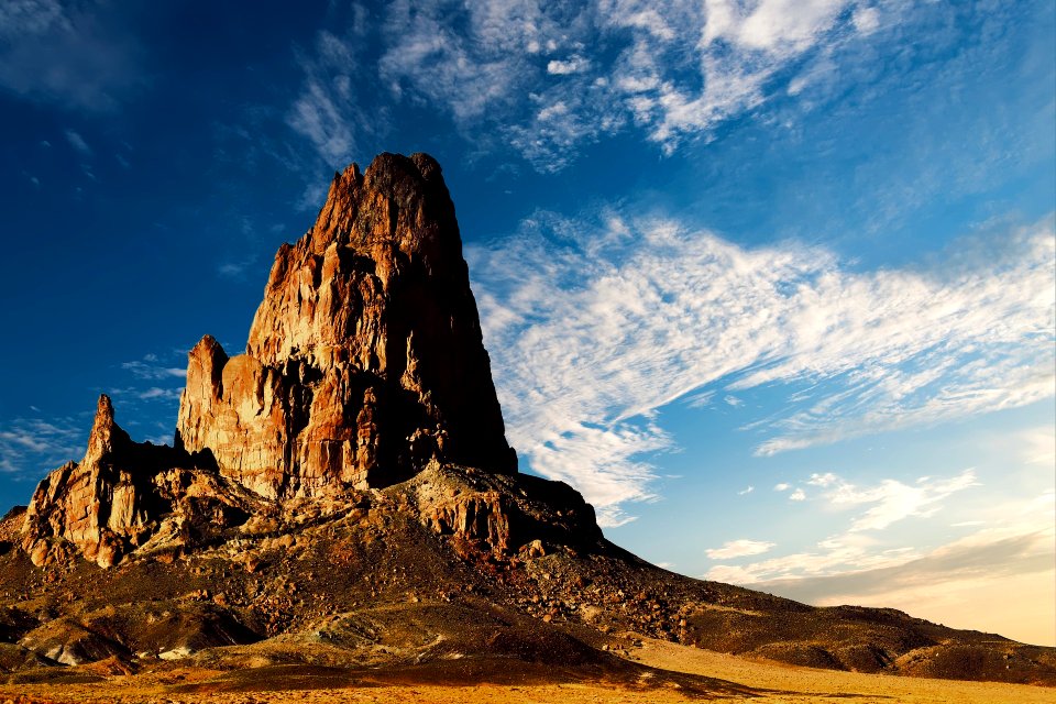 Mountain in Desert, Arizona photo