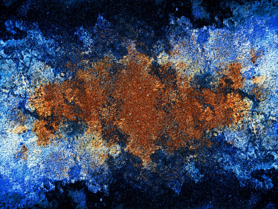 Plaster kaleidoscope abstract background