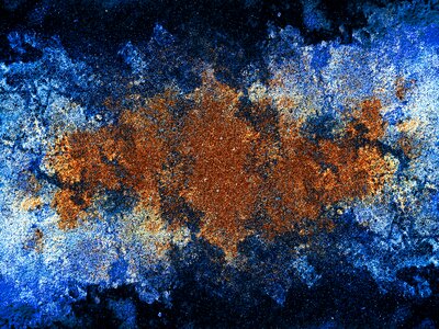Plaster kaleidoscope abstract background