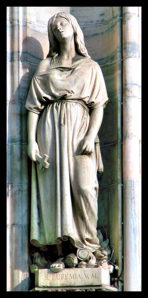 Santa Eufemia di Calcedonia, Vergine e Martire - Statua de… 