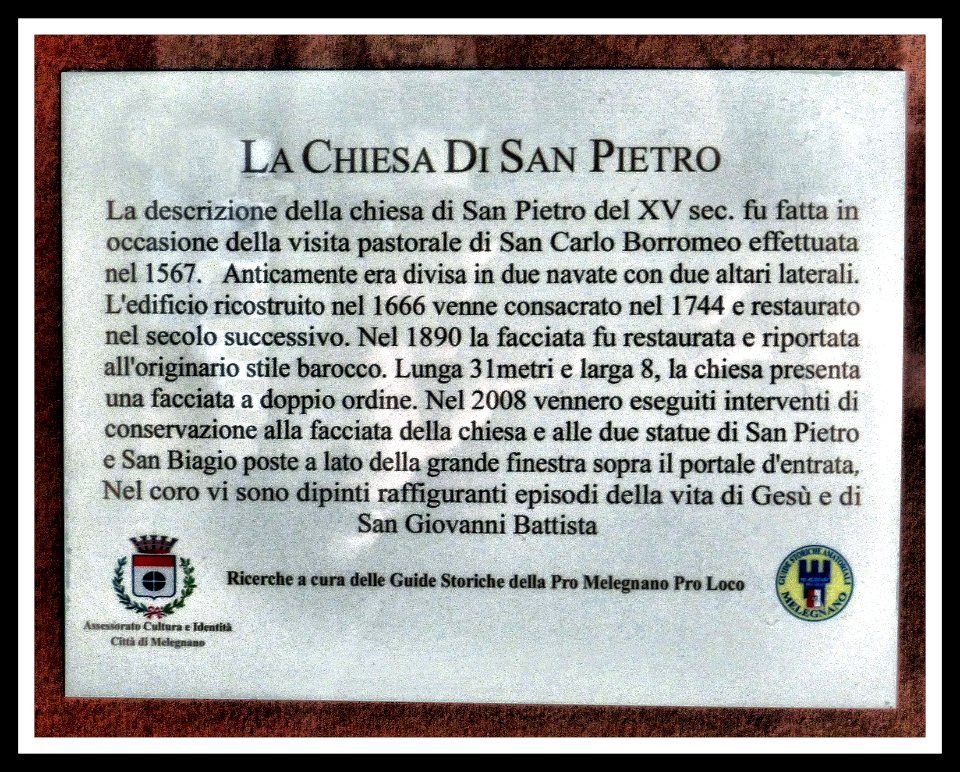 Chiesa di San Pietro e di San Biagio - Melegnano 