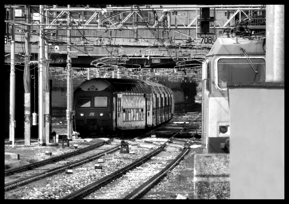 Milano - Binari a Porta Garibaldi 