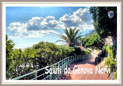 Genova Nervi - Passeggiata Anita Garibaldi photo
