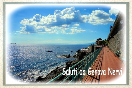 Saluti da Genova Nervi photo