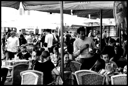 Roma - Al ristorante photo