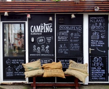 De camping koffietent Den Bosch 