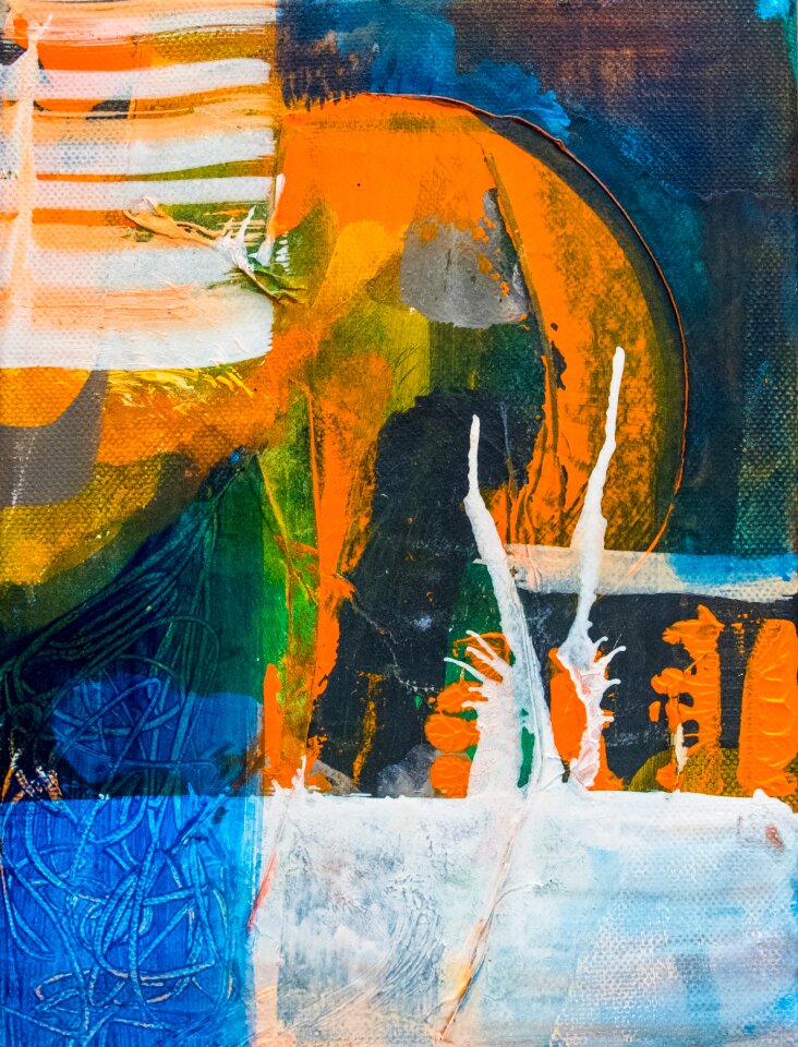 Art paint detail