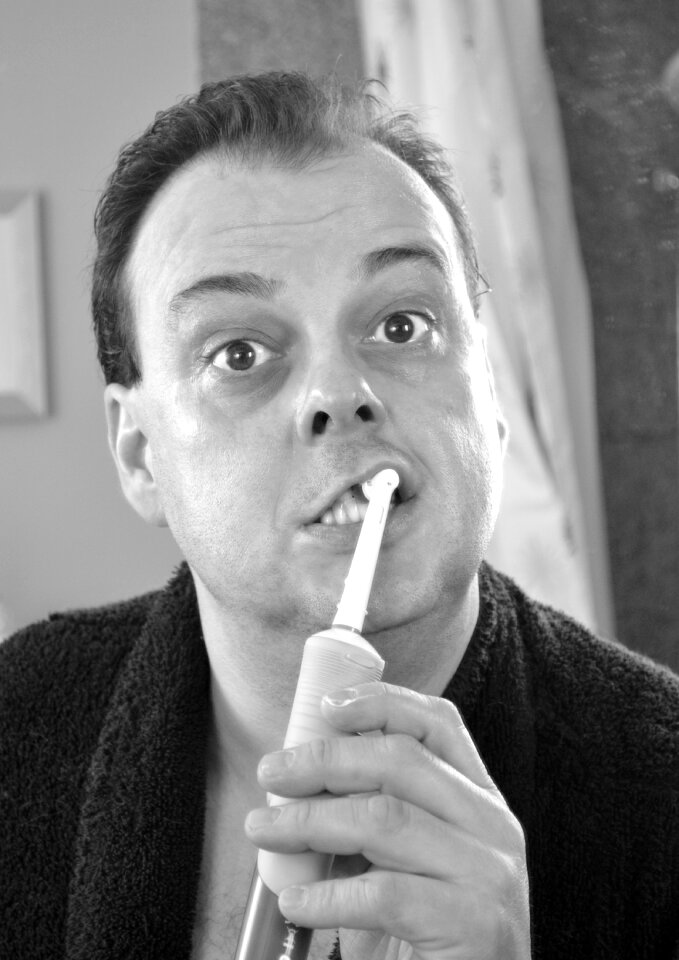 Humor dental hygiene tooth brushes