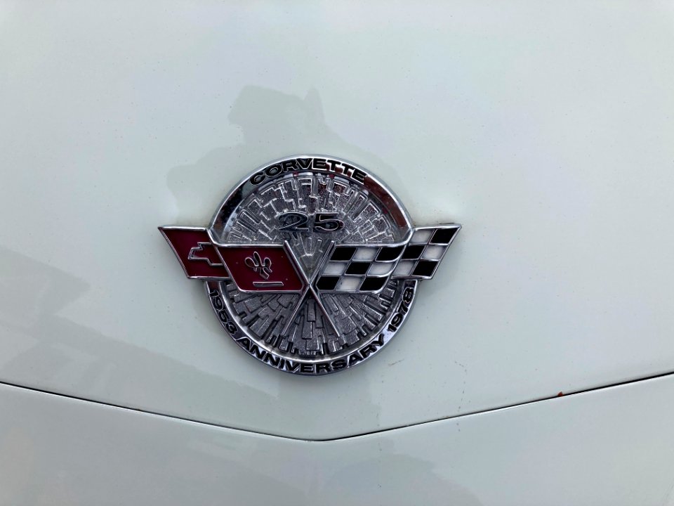 corvette 25 anniversary 1978 