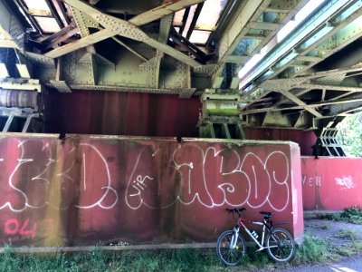 fraai decor voor een eenvoudige fiets 