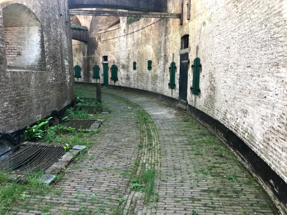 Fort Everdingen, bocht om 