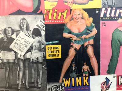 Flirt Fresh Magazine in the fifties 