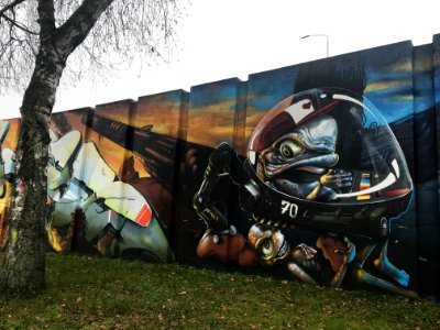Eindhoven Berenkuil, step in the graffiti arena, 70 