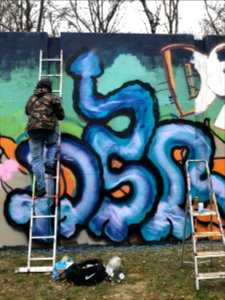 Eindhoven Berenkuil, step in the graffiti arena 