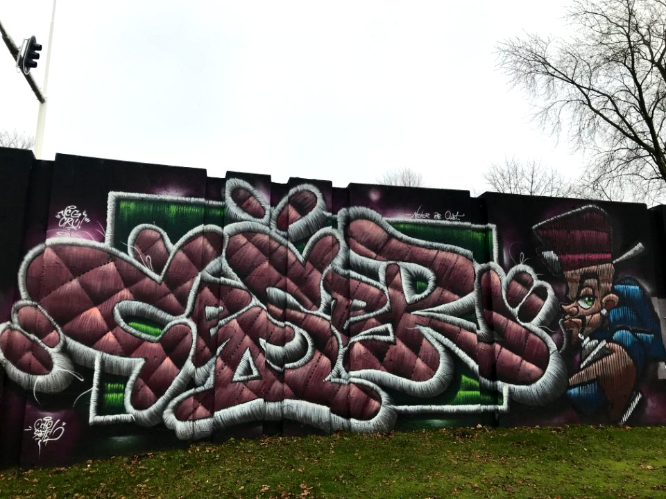 Eindhoven Berenkuil, step in the graffiti arena 