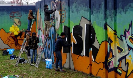 Eindhoven Berenkuil, step in the graffiti arena 
