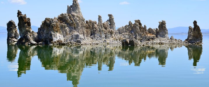 Sierra nevada water mirroring