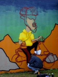 Eindhoven Berenkuil, step in the graffiti arena 