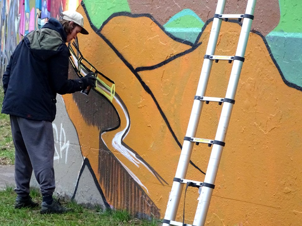 Eindhoven Berenkuil, step in the graffiti arena 