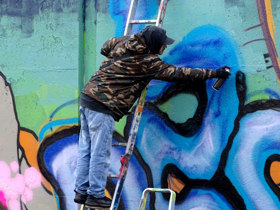 Eindhoven Berenkuil, step in the graffiti arena 