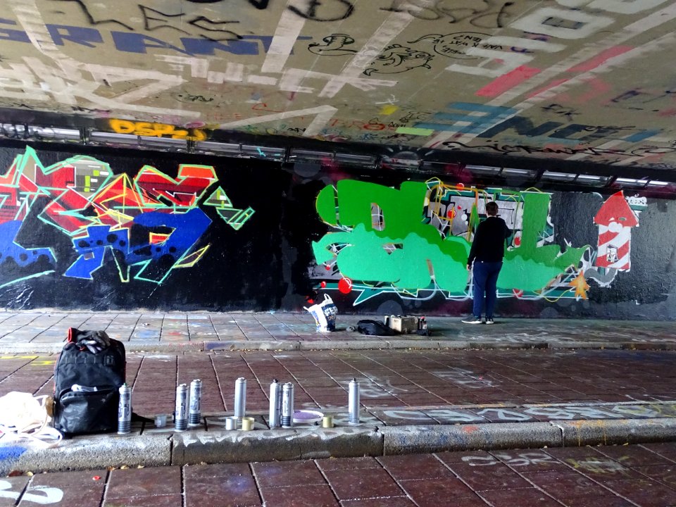 Eindhoven Berenkuil, step in the graffiti arena 