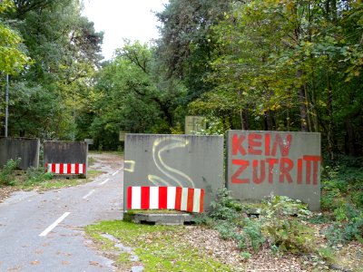 JHQ Rheindahlen, KEIN ZUTRITT 