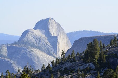 Yosemite america half dome photo