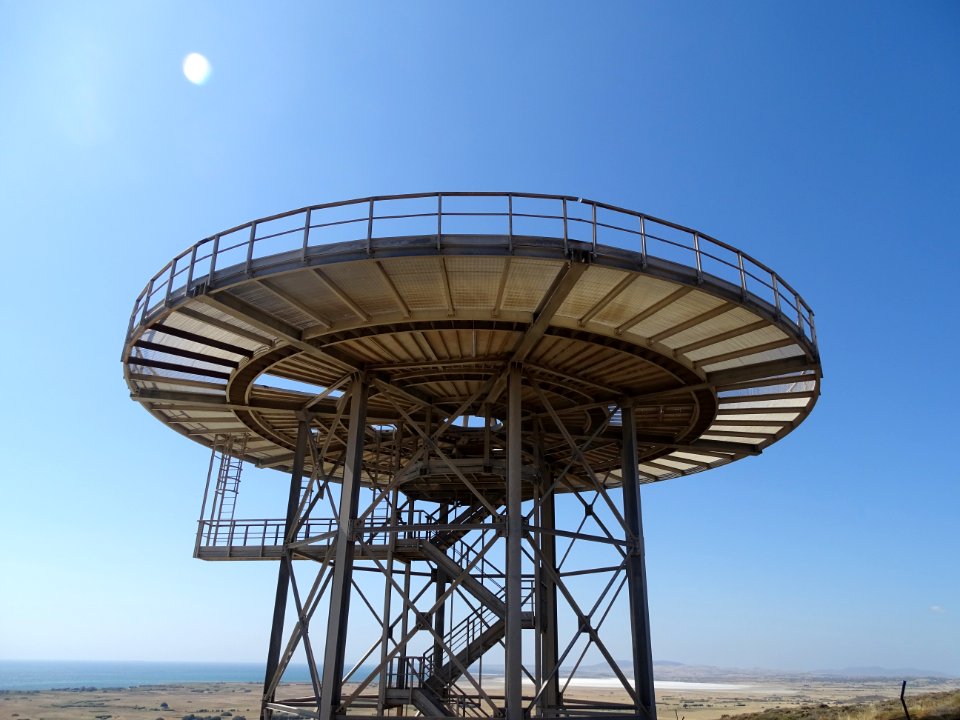 Abandoned helicopter platform Limnos 