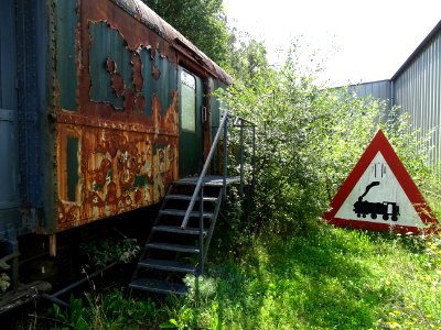 Station As België, werktuigentrein 