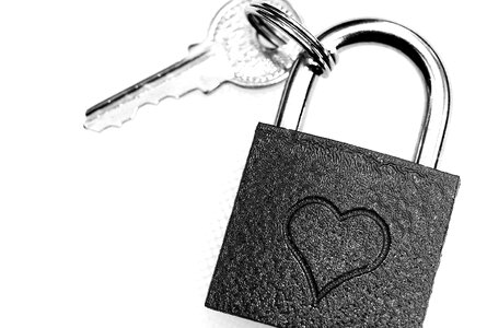 Valentine's day luck symbol
