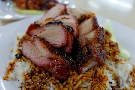 Hawker pork rice