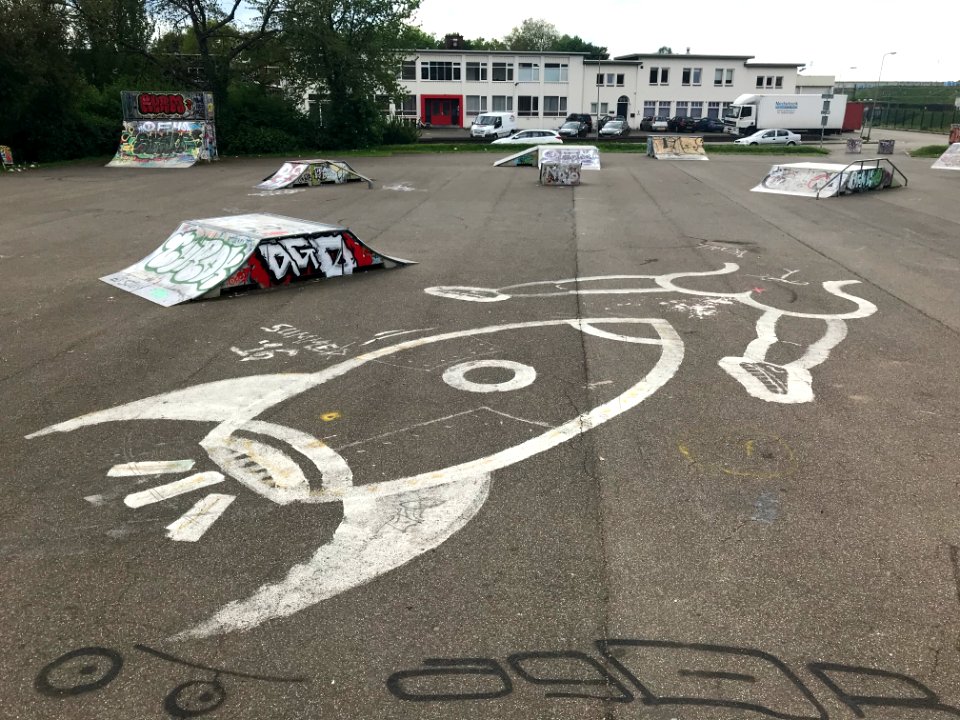 Skatepark Sittard, rocket ass 