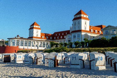 Rügen island beach baltic sea photo