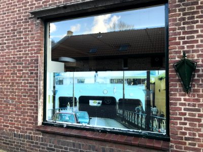 Roermond in Stevensweert te zien met de oude tunnel! 