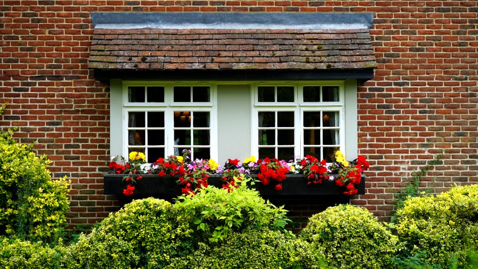 House window architecture residential photo