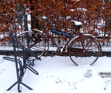 Fiets van wijlen Nuy Barends 