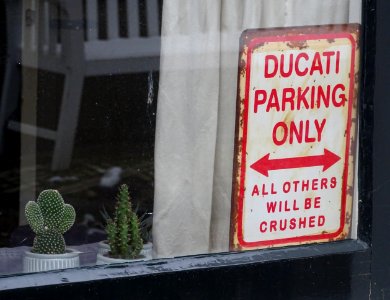 Ducati, where is my Harley? 