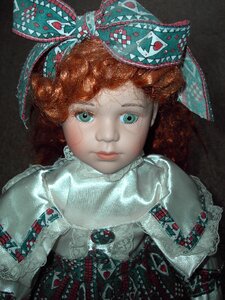 Girl doll face pretty