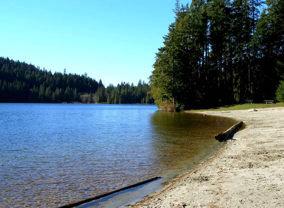 White Pine Beach in February