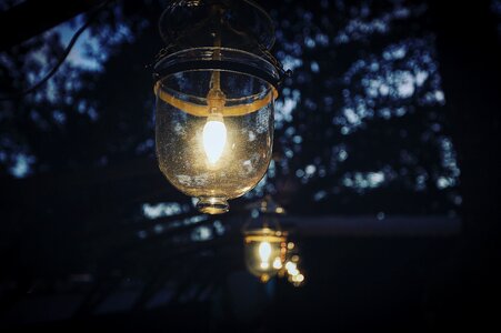 Light bulbs lights macro photo