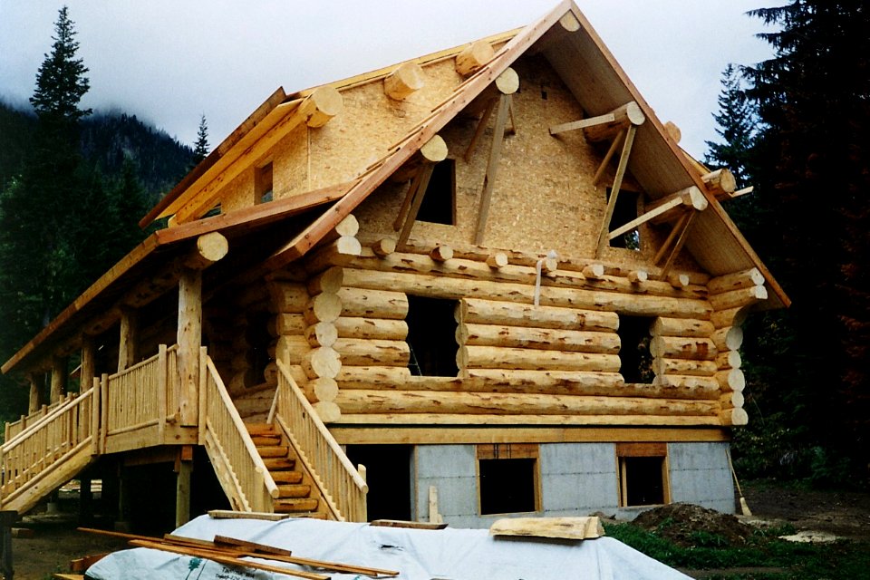 Unfinished Cabin 2 - Side photo