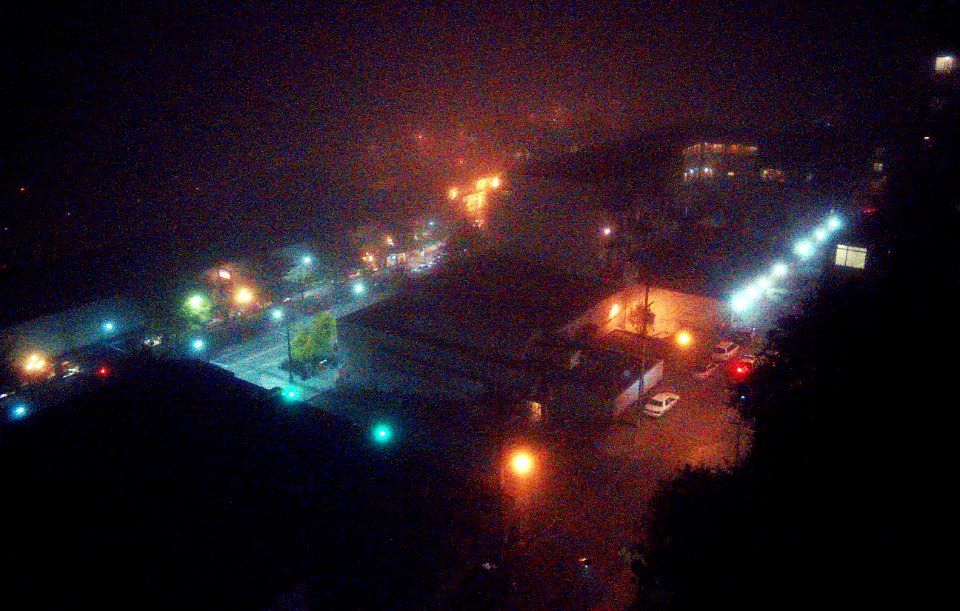 Autumn Evening Fog
