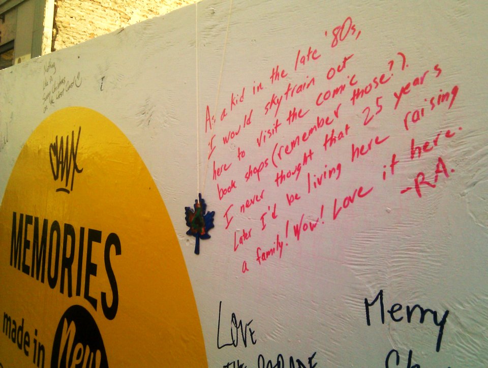 New West Memory Wall