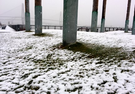 Snow by the River